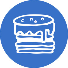 hand-drawn-cake icon