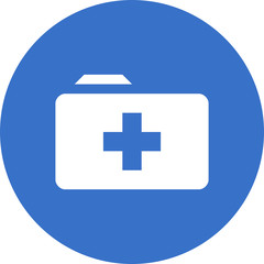 Obraz premium medic-folder icon