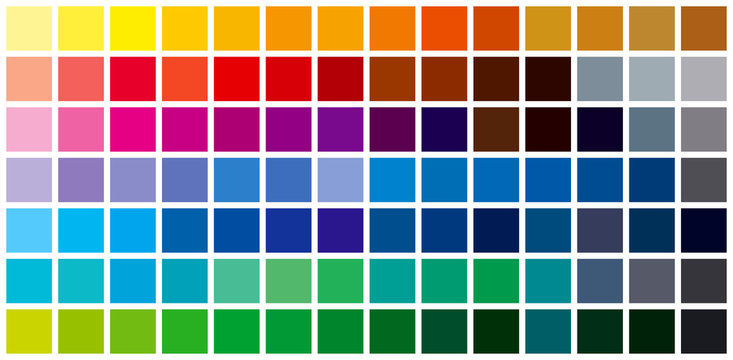 color chart background
