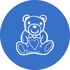 teddy bear icon