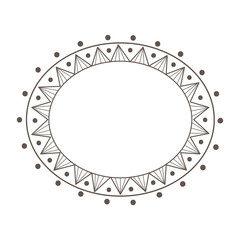 decorative frame ornamental design vector illustration eps 10