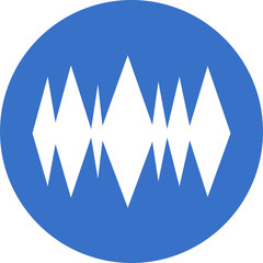 music waves icon