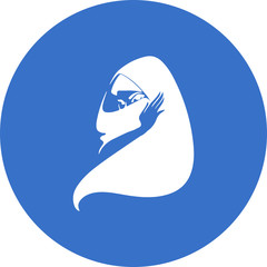 muslim woman icon