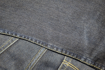 Fototapeta premium Texture the old jeans.