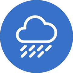 rainy cloud icon