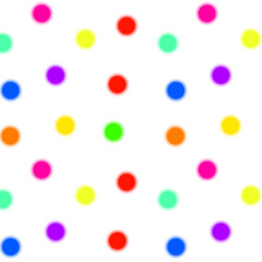 орнамент из размытых кругов на белом фоне, векторная иллюстрация