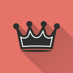 Crown vector icon