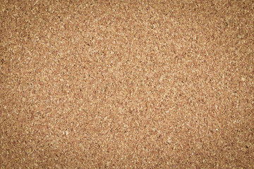 Brown vintage cork board texture background. Empty bulletin Board