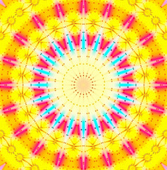 Bright abstract pattern