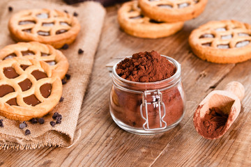 Fototapeta premium Chocolate tart.