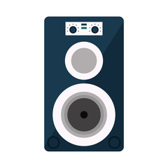 Fototapeta premium musical speaker audio stereo vector illustration eps 10