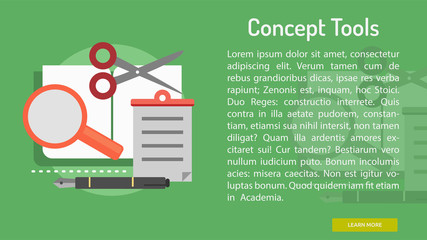 Concept Tools Conceptual Banner