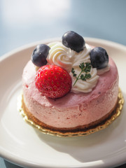 イチゴのケーキ