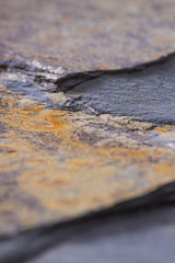 stone and sand