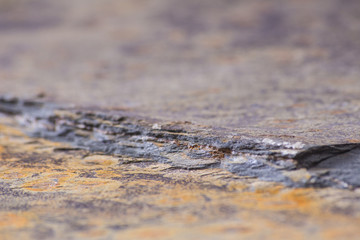 stone and sand
