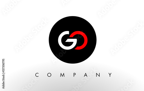 "GO Logo. Letter Design Vector." Stockfotos und lizenzfreie Vektoren auf Fotolia.com - Bild