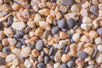 stone and sand