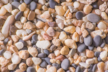 stone and sand