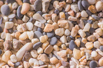 stone and sand
