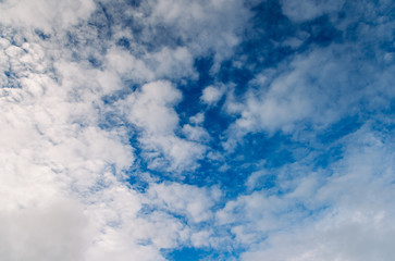 Blue sky clouds