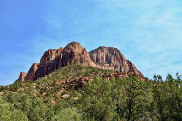 Butte in Zion National Park