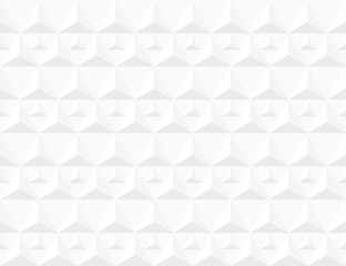 White background triangle shape seamless pattern