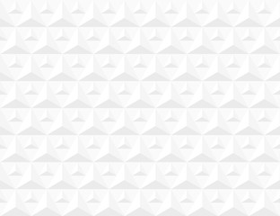 White background triangle shape seamless pattern