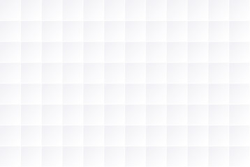 White seamless geometric texture - big squares