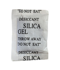 Silica gel in paper package