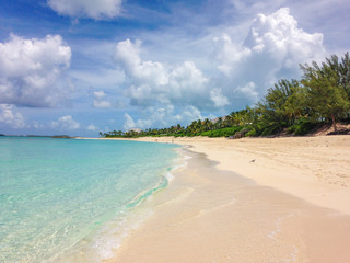 Fototapeta na wymiar ocean view in Bahamas 