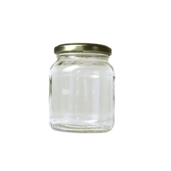 empty glass jar 