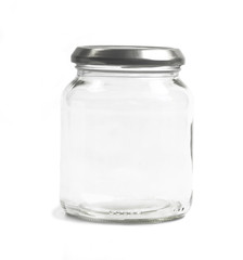 empty glass jar 