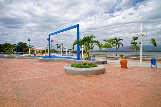 Parque Alameda am Hafen von Santiago de Cuba