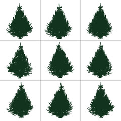Obraz premium Trees collection