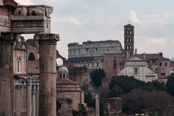 Roman Forum in Rome, Italy