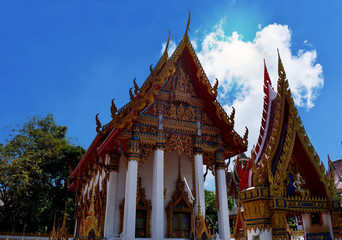 Temple in bangkok, Thailand, Asia