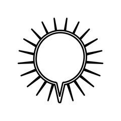 chat bubbles icon stock image, vector illustration design