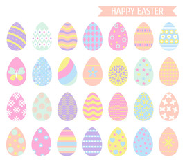 Easter eggs collection