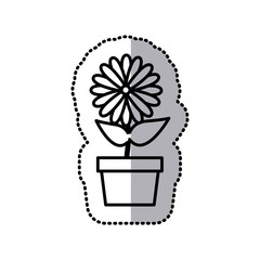 flowers icon stock image, vector illustration design