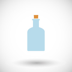 Bottle vector flat icon