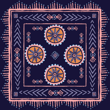 Ethnic Ornament Pattern Background © soniagoncalves
