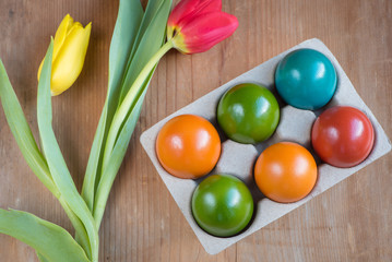 Ostereier (bunte Hühnereier)