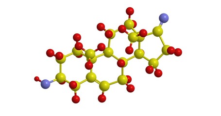 Molecular structure of Dehydroepiandrosterone