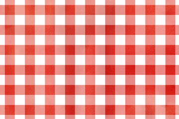 Watercolor checked pattern.
