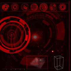 Elements for HUD interface