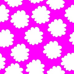 Seamless floral pattern with flowers