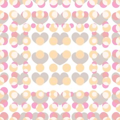 simple background with hearts