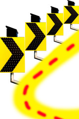 General traffic sign symbol and traffic signal