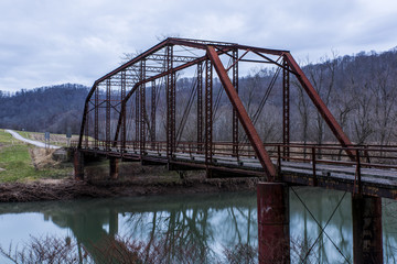Rural and Historic Truss Bridge - West Virginia