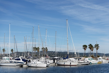 Obraz premium Port du Lavendou
